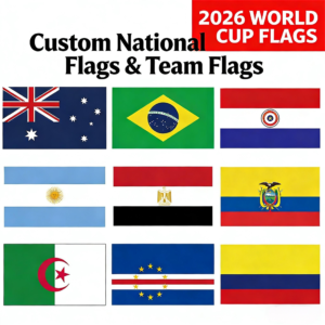 national flags of participating countries in the 2026 world cup
